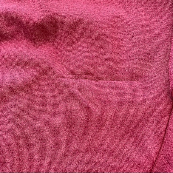 Dress The Population Liv midi Dress - Burgundy - Red - XL ruffles asymmetrical - Picture 10 of 10